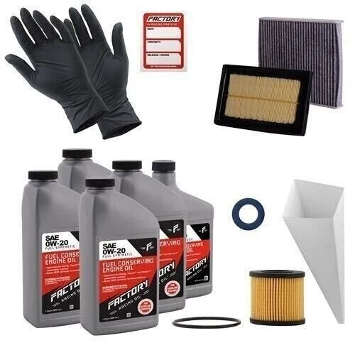Factory Racing Parts 0w20 4.5qt Oil Change Kit For Toyota Prius