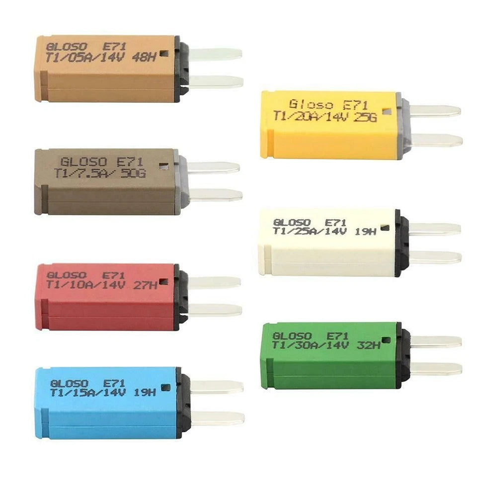 Resettable For Mini Circuit Breaker Blade Fuse For | Hook & Hull Co