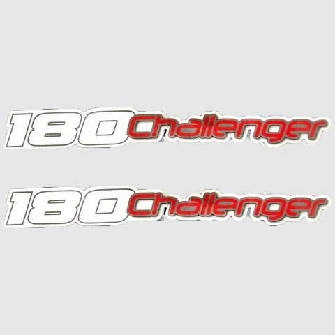 Sea Doo 180 Challenger Boat Decal 204901934 | White/red Sticker (Pair)