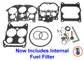 Rochester Quadrajet Marine Carb Carburetor Rebuild Kit Mercruiser