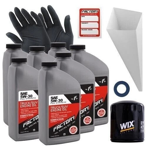 Factory Racing Parts 5w30 7qt Oil Change Kit For Toyota 4runner