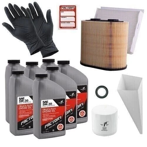 Factory Racing Parts 5w30 7qt Oil Change Kit For Ford F250 F350 F550