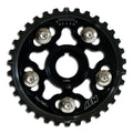 Aem Tru-time Adjustable Cam Gear Black 5-bolt B17a1 B18a1, 23-802bk