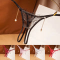 Crotchless Women's For Lingerie In Lace Elegant Panty Featuring A