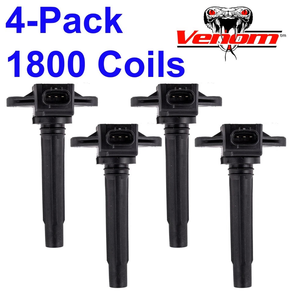 4-pack Yamaha Venom Ignition Coil 4-stroke 1800 Waverunner Boat