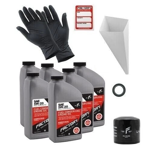 Factory Racing Parts 5W-20 6qt Oil Change Kit For Ford Explorer F150