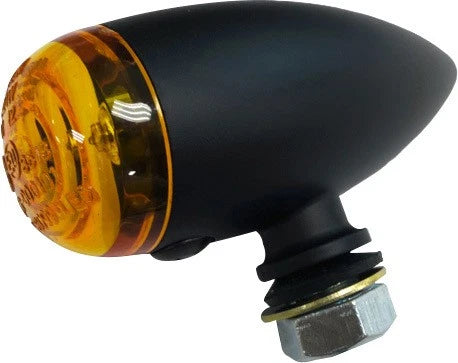 Harddrive Led Bullet Marker Light With Amber Lens For V-twin