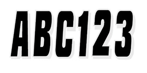 Hardline Series 320 Watercraft Registration Kit Black/silver – Fits