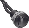Harddrive Mini Push Button Switch Black For Harley V-twin 1990-2023