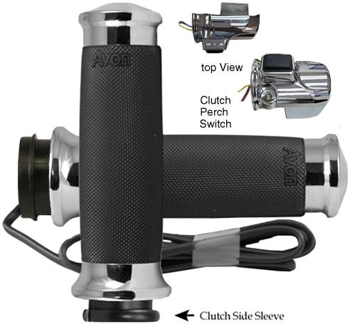 Avon Custom Contour Heated Grips For Harley-davidso<wbr/>n Road Glide