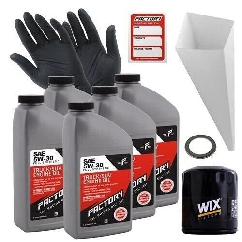 Factory Racing Parts 5w30 5qt Oil Change Kit For Chrysler New Yorker,