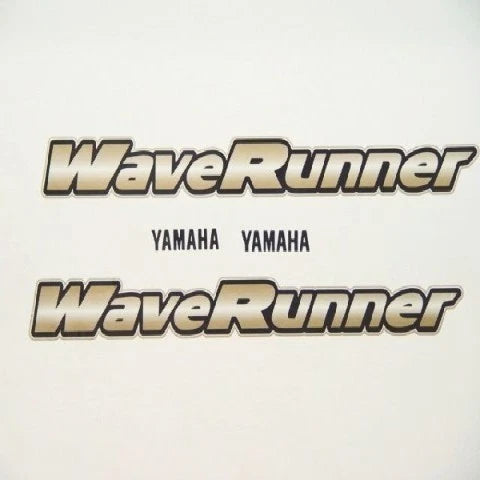 Yamaha Boat Brand Decal Gu5-u4123-00 | Wave Runner (Set Of 4)
