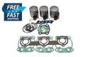 Polaris 750 Top End Piston Rebuild Kit 1.0mm Midwest,