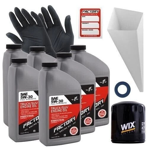 Factory Racing Parts 5w30 6qt Oil Change Kit For Toyota 4runner