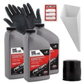 Factory Racing Parts Sae 10W-40 3qt Oil Change Kit For Kawasaki Ex650