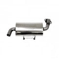 Mbrp Single Slip-on Exhaust System With Oval Sport Muffler For