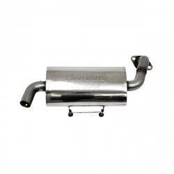 Mbrp Single Slip-on Exhaust System With Oval Sport Muffler For