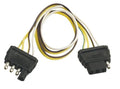 4 Way Flat Double Ended Wire Harness 2ft Long Extension Car &Amp;