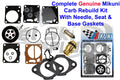 Yamaha Genuine Mikuni Carb Kit-needle/sea<wbr/>t-base Gasket Wave