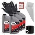 Factory Racing Parts 10W-40 4qt Oil Change Kit For Honda Xl1000