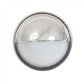 Snap-in License Plate / Utility / Dash Light Chrome Plated