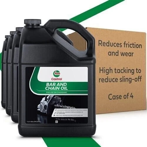Castrol 215310 Bar And Chain Oil For Chainsaws – | Hook & Hull Co