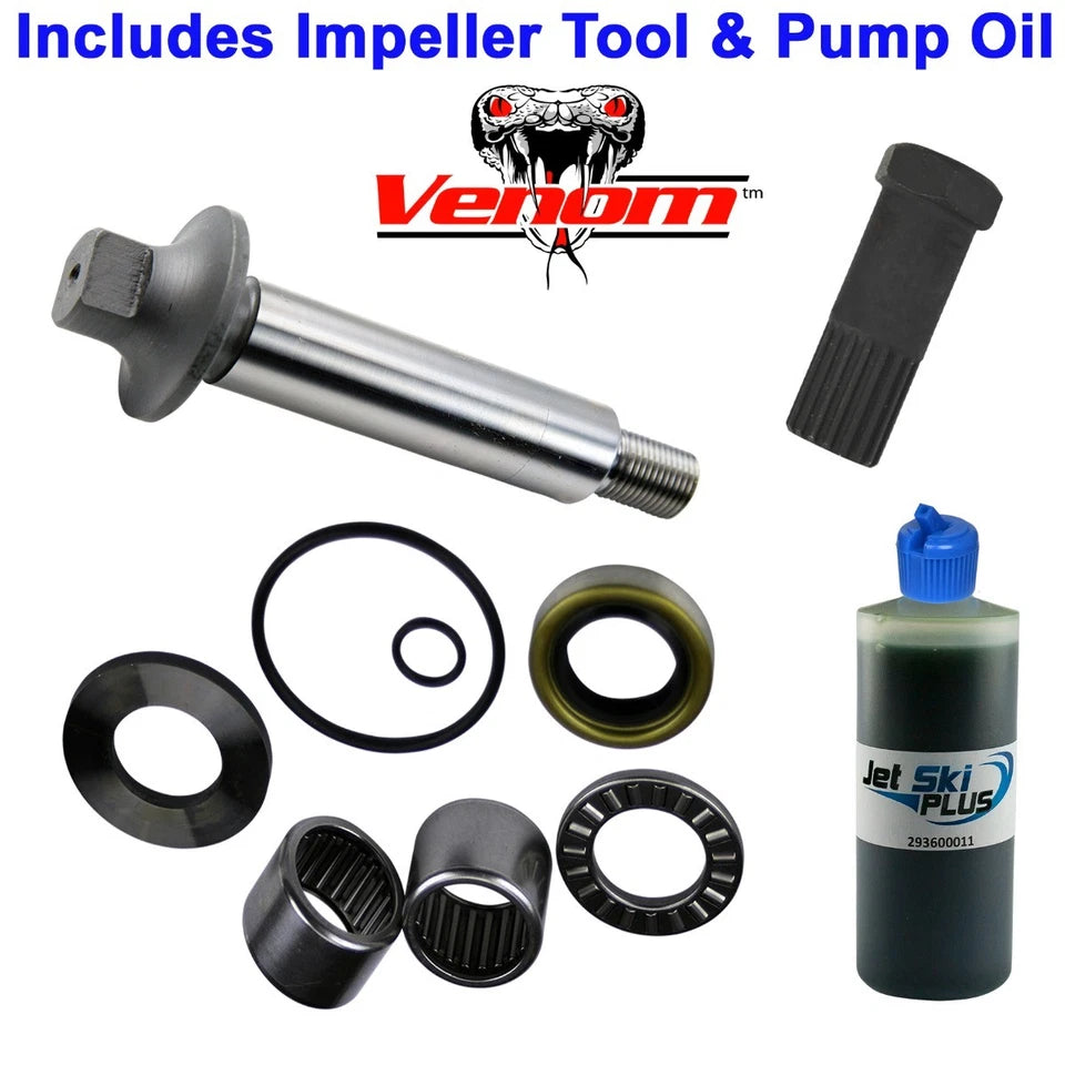 Seadoo Jet Pump Rebuild Kit W Shaft & Tool & Oil 99 Gtx Ltd, Gtx Di &
