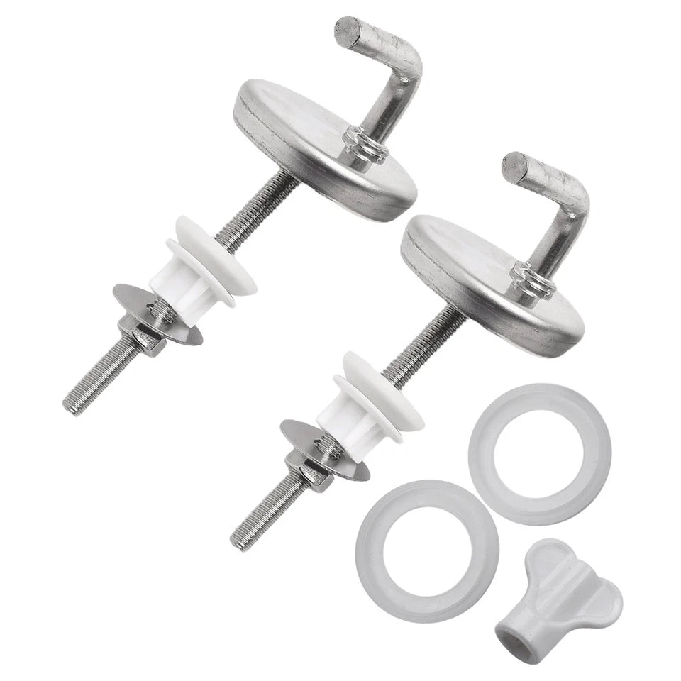 Rust Proof Stainless Steel Toilet For Seat Hinge With Mounting