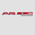 Yamaha Boat Brand Decal F1u-u4125-00 | Ar 230 18 X 2 1/2 Inch (Pair)