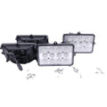 4pcs 6500k Led Upper Cab Light Ah159332 For John Deere 9400 9470 9550