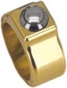Harddrive Custom Single Switch Kit Bronze For V-twin Handlebar
