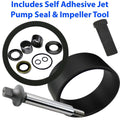 Seadoo Jet Pump Rebuild Kit W Wear Ring Seal Shaft & Tool Many Gti