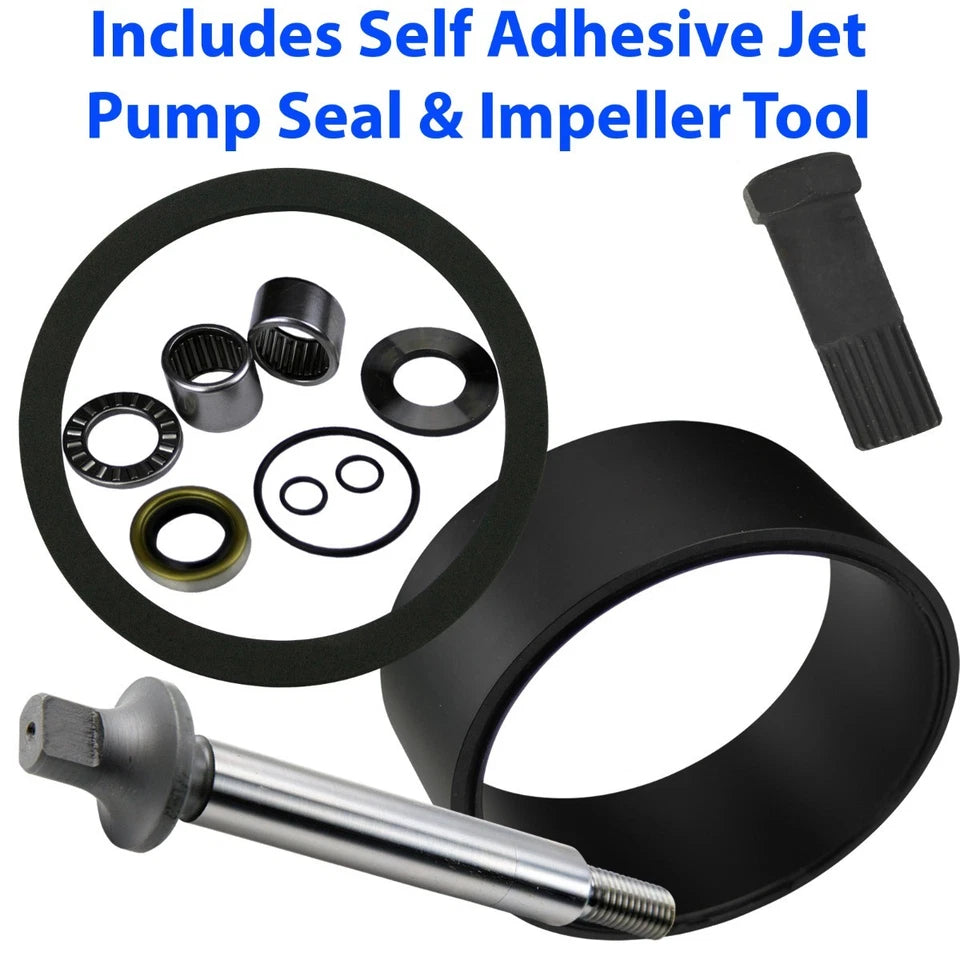 Seadoo Jet Pump Rebuild Kit W Wear Ring Seal Shaft & Tool Many Gti