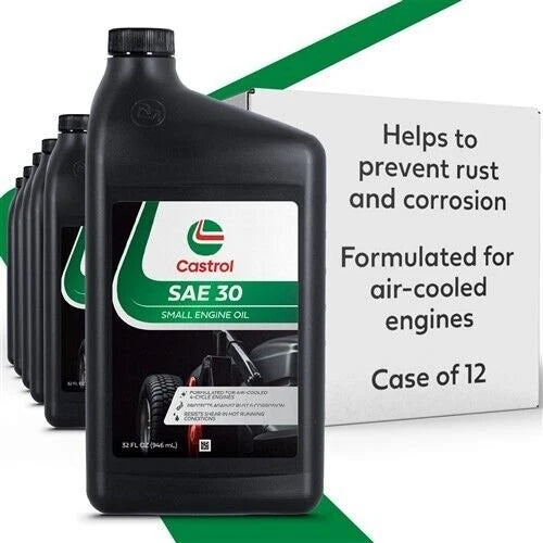 Castrol 215306 Sae 30 Small Engine Synthetic Oil - 4-cycle Gas Eng -