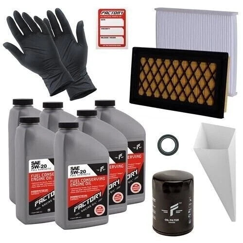 Factory Racing Parts 5w20 6qt Oil Change Kit For Ford Explorer Flex