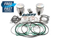 Seadoo 650 Wht Top End Piston Rebuild Kit .25mm Midwest