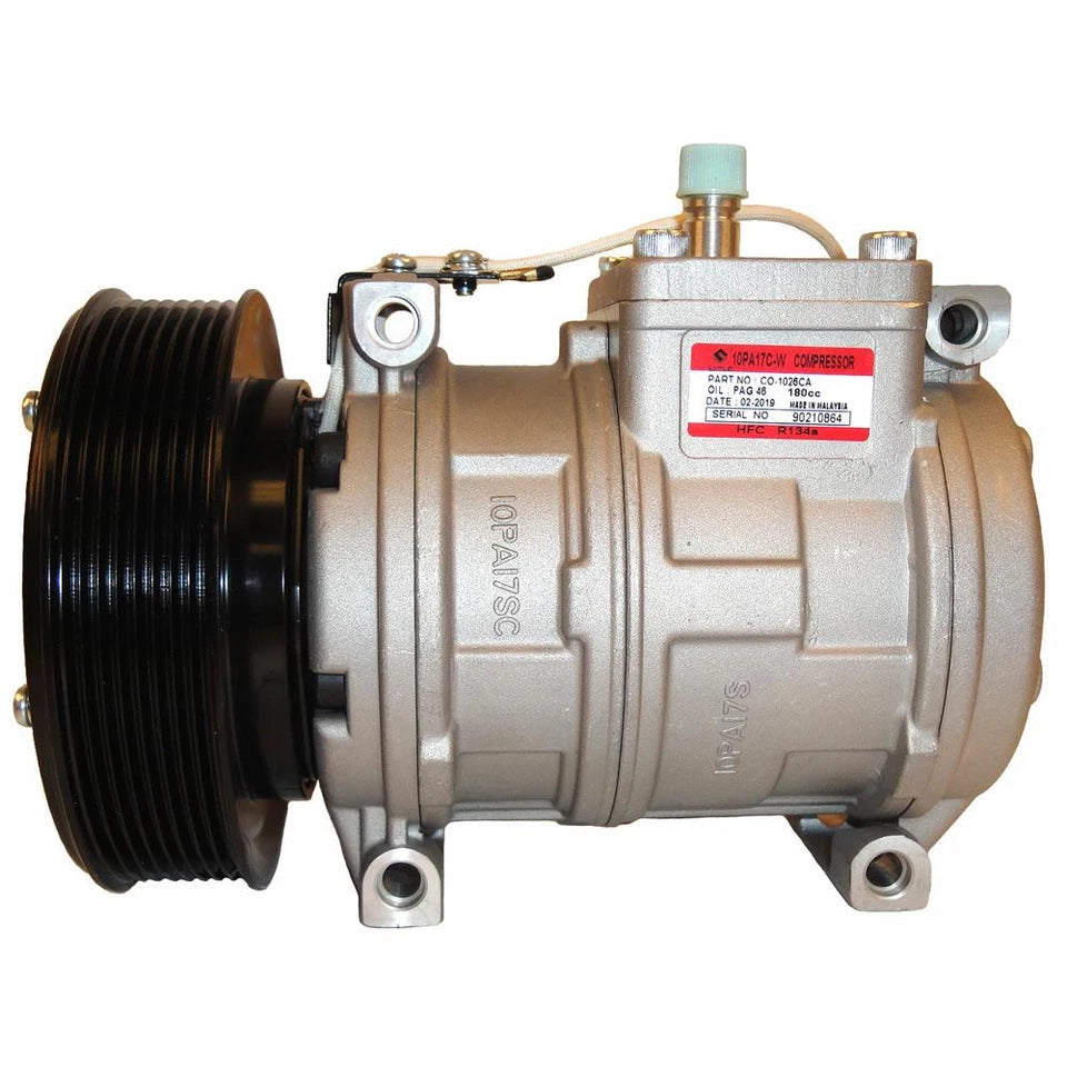Fits John Deere Tractor Ac A/c Compressor With Clutch Fits Denso