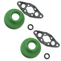 2 Pack Seadoo Exhaust Rave Valve Repair Rebuild Kit 1998-1999