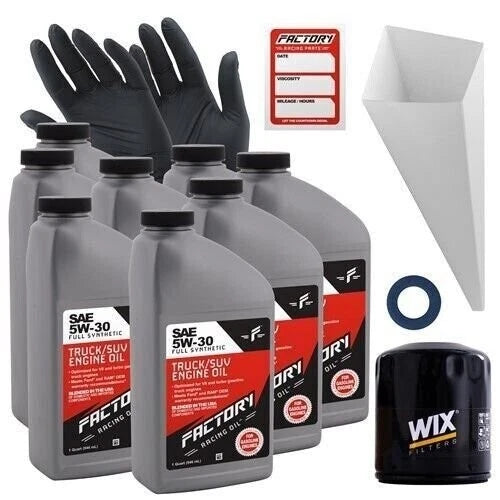 Factory Racing Parts 5w30 8qt Oil Change Kit For Toyota Land Cruiser