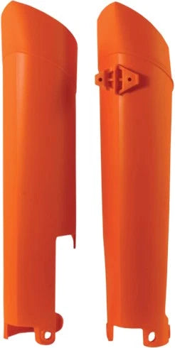 Acerbis Fork Guard Orange For Ktm 350 Exc-f 2011-2014 & 500 Xcf-w