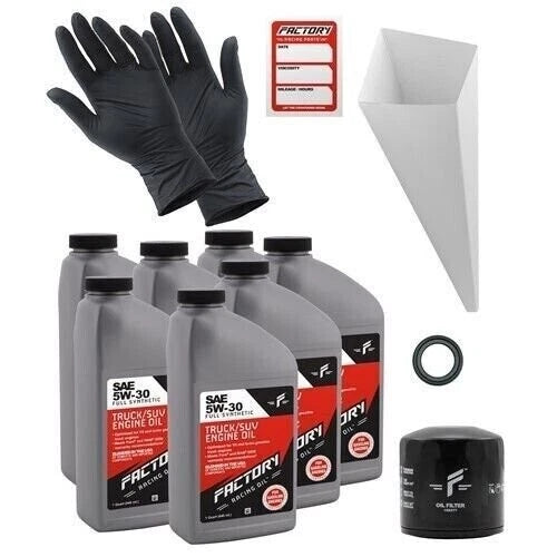 Factory Racing Parts 5W-30 7qt Oil Change Kit For Ford F250 F350 F450