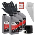 Factory Racing Parts 10w40 4qt Oil Change Kit For Kawasaki Kaf950 Mule
