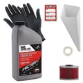 Factory Racing Parts Sae 10W-40 1qt Oil Change Kit Fits Kawasaki Z125