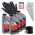 Factory Racing Parts 10W-40 4qt Oil Change Kit For Honda Vf500c