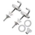 Rust Proof Stainless Steel Toilet For Seat Hinge | Hook & Hull Co