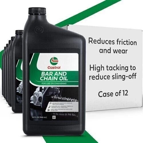 Castrol 215309 Bar And Chain Oil For Chainsaws – All Season Formula –